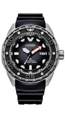 Ρολόι Citizen Promaster Automatic super titanium με μαύρο λουράκι NB6004-08E +Λουράκι προέκτασης