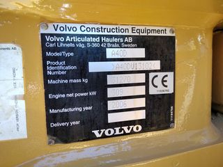 Ντάμπερ - Dumper Volvo 2006 A40D-thumb-27