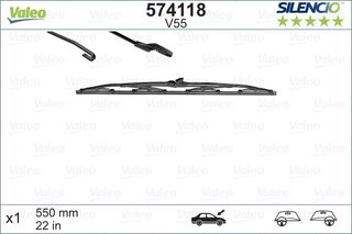 Μάκτρο καθαριστήρα VALEO 574118 για Mercedes-Benz SLK-Class R170 2000cc 200 136ps 1996-2000 M 111.946 6426G7 6426G7 1780742 4158240626 288900464R 7H0998003