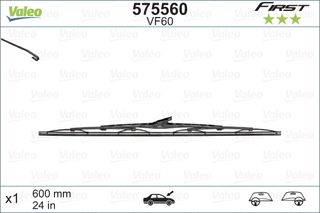 Μάκτρο καθαριστήρα VALEO 575560 για Mercedes-Benz C-Class W202 3600cc C36 AMG 280ps 1994-2000 M 104.941 (AMG 3.6)