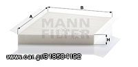 Φίλτρο, αέρας εσωτερικού χώρου MANN-FILTER CU3172 για Mercedes-Benz E-Class W211 5000cc 306ps 2002-2008 M 113.967 2118300218 A2118300218 0013045860