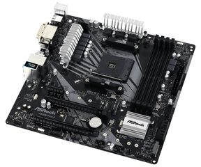 ASROCK μητρική A320M Pro4-F, 4x DDR4, AM4, USB 3.1, mATX