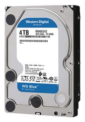 WD Blue Σκληρός Δίσκος WD40EZAZ 4TB, 3.5", 256MB, Cache, 5400RPM, 6Gb/s