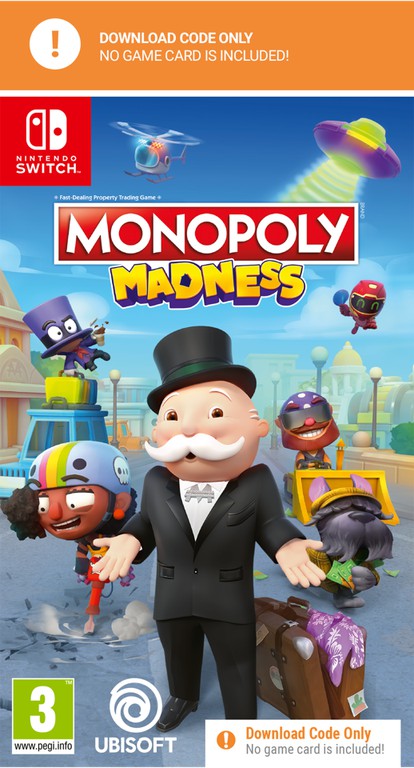 Monopoly Madness (Code in a Box) / Nintendo Switch