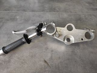 ΤΙΜΟΝΟΠΛΑΚΑ ΜΕ CLIP ONS ΚΑΙ MANETA  ΓΙΑ SUZUKI BANDIT 250    