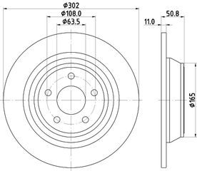 Δισκόπλακα FORD 5202204