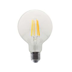 Λάμπα led filament globe G95 Ε27 10W 230V 4000k ενδιάμεσο λευκό φως 1260lumen δέσμης 360°