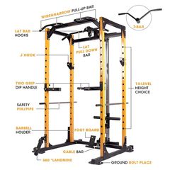 Power Cage Squat Rack-thumb-1