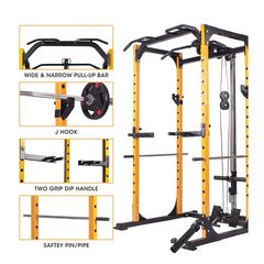  Power Cage Squat Rack-thumb-3