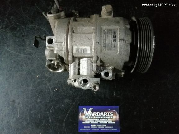 ΚΟΜΠΡΕΣΕΡ A/C  DENSO  SEAT  CORDOBA <6K1,6K2,6L2>  1.4 16V-1.4 TDI-1.6-1.9 SDI-1.9 TDI (06/1999-11/2009)   ΚΩΔ. 6Q0 820 803D , 447220-8120 , 447220-812 , 6SEU12C