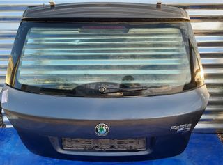 SKODA FABIA 2007-2014  ΤΖΑΜΟΠΟΡΤΑ ( ΑΝΘΡΑΚΙ )