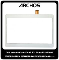 OEM Archos Access 10.1 3G AC101AS3GV2 Touch Screen Digitizer Μηχανισμός Αφής White Άσπρο