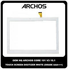 OEM Archos Core 101 V3 10.1 Inches 10,1'' Model AC101CR4GV3 AC101CR3GV3 Touch Screen Digitizer Μηχανισμός Αφής White Άσπρο