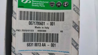 ΜΠΕΚ Original FIAT ALFA OPEL JEEP  71795601 1.6 DIESEL  (giulietta renegade 500)