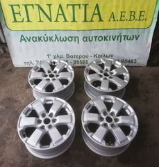 ΖΑΝΤΕΣ ΑΛΟΥΜΙΝΙΟΥ 16'' NISSAN P/U (NP300-D23) NAVARA 2015- (EG)