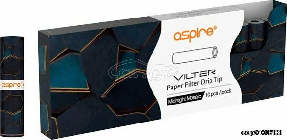 Vilter Φίλτρα New Colors - Επιστόμια (10τμχ) by Aspire - Midnight Mosaic