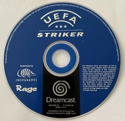 SEGA DREAMCAST GAME: UEFA STRIKER (MTX)