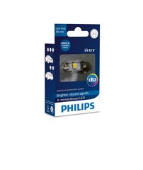 PHILIPS C5W LED Festoon 12V 1W 38mm 6000K X-treme Vision (128596000KX1) 1τμχ