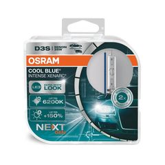 OSRAM D3S 35W Xenarc Cool Blue Intense Next Gen +150% Περισσότερο Φως 6200K (66340CBN-HCB) 2τμχ