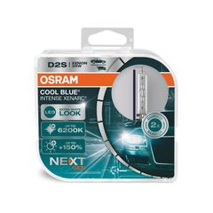 OSRAM D2S 35W Xenarc Cool Blue Intense Next Gen +150% Περισσότερο Φως 6200K (66240CBN-HCB) 2τμχ