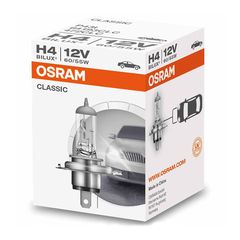 OSRAM CLASSIC H4 12V 60/55W P43t (64193CLC) 10τμχ