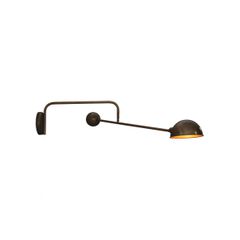 HL-3539-1 L OLIVER OLD COPPER & BLACK WALL LAMP HOMELIGHTING 77-3880