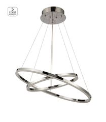 SE LED 60-40 OLYMPIC PENDANT CHROME HOMELIGHTING 77-8123