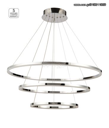 SE LED 80-60-40 OLYMPIC PENDANT CHROME HOMELIGHTING 77-8122