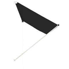vidaXL Τέντα Συρόμενη Ανθρακί 250 x 150 εκ.-thumb-2