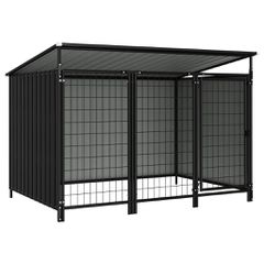 vidaXL Κλουβί Σκύλου Εξωτερικού Χώρου 193 x 133 x 116 εκ.