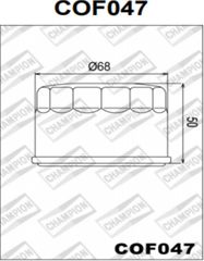 ΦΙΛΤΡΟ ΛΑΔΙΟΥ COF047 FAZER600 TMAX 500 XCITING500 CHAMPION