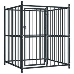 vidaXL Κλουβί Σκύλου Εξωτερικού Χώρου 120 x 120 x 150 εκ.