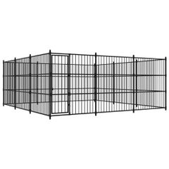 vidaXL Κλουβί Σκύλου Εξωτερικού Χώρου 450 x 450 x 185 εκ.