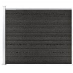 vidaXL Πάνελ Περίφραξης Γκρι 175 x 146 εκ. από WPC