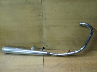 Kawasaki KZ 250 Twin εξατμιση ολόσωμη δεξιά 