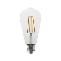 Διακοσμητική λάμπα led αβοκάντο E27 8W 230V θερμό λευκό φως 2700K 980lm διάφανο κάλυμμα