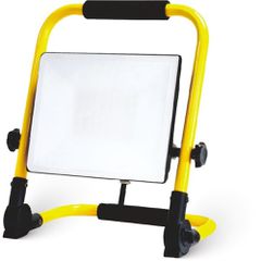 Προβολέας LED 50W SMD φορητός 4000K IP65 220-240V μαύρος PLUS