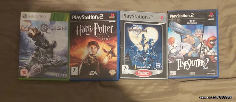 PS2 games+1 Xbox 360 game