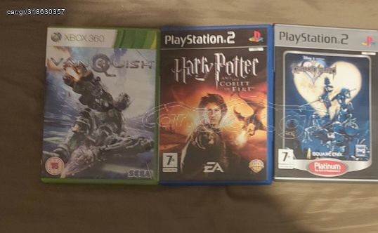 PS2 games+1 Xbox 360 game