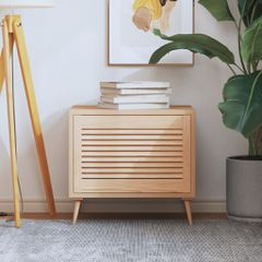vidaXL Πορτάκι με Περσίδες 39,5x59,4 εκ. από Μασίφ Ξύλο Πεύκου