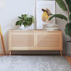 vidaXL Πορτάκια με Περσίδες 2 Τεμ. 39,5x59,4εκ. από Μασίφ Ξύλο Πεύκου
