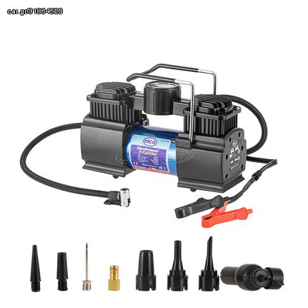 Κομπρεσέρ αέρα alca 2-Cylinder Heavy Duty Air Compressor 12V 300W 11BAR/160PSI