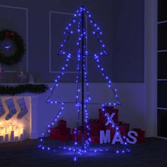 vidaXL Δέντρο από Φωτάκια 200 LED Εσωτ./Εξωτ. Χώρου 95 x 150 εκ.