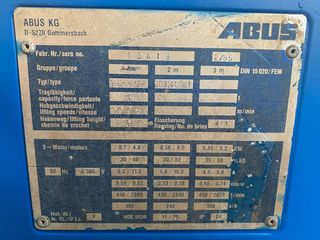 Γερανόγεφυρες / Βαρούλκα Abus 1985-thumb-1