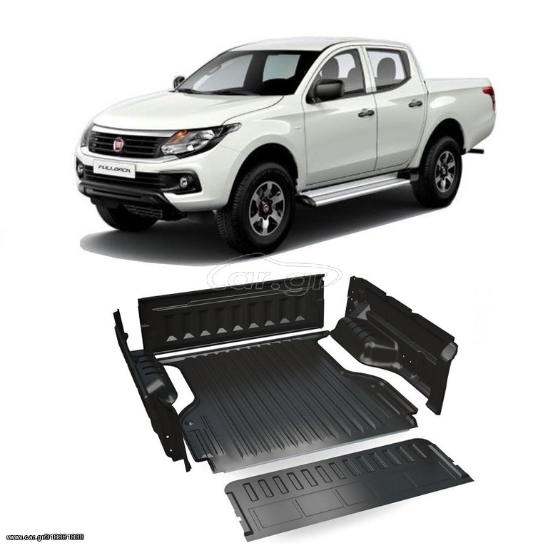 Fiat Fullback 2016+ Διαιρούμενο Κάλυμμα Καρότσας [SportGuard]