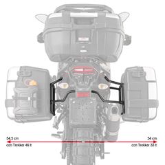 Βάσεις πλαϊνών βαλιτσών PLO2145MK_Tenere 700'2019 για monokey Yamaha GIVI