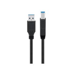 GOOBAY καλώδιο USB 3.0 σε USB Type B 95722, 0.5m, 5Gbps, μαύρο