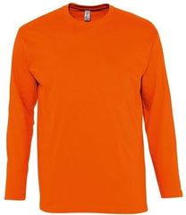 Sol's Monarch 11420 Ανδρικό t-shirt Jersey 150 γρ. - 100% βαμβάκι Ringspun σεμί-πενιέ ORANGE-400