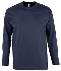 Sol's Monarch 11420 Ανδρικό t-shirt Jersey 150 γρ. - 100% βαμβάκι Ringspun σεμί-πενιέ NAVY-318