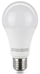 Λάμπα LED A65 15W E27 4000K Ψυχρό Λευκό 1300lm – Ενεργειακή Cool White